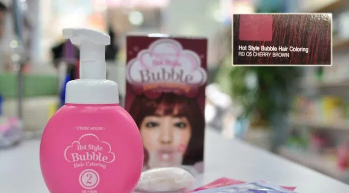 thuốc nhuộm tóc dạng bọt Etude House (Nguồn:Internet) Bộ dụng cụ Etude House rất đa dạng (Nguồn:Internet)