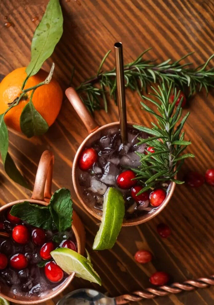 Trang trí Cocktail Nam Việt Quất Trang trí Cocktail Nam Việt Quất