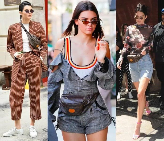 Chiếc túi từ thập niên 90 này được chân dài "Kendall Jenner" diện đi khắp nơi túi đeo hông
