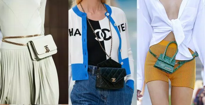 Những thiết kế "belt bag" mới lạ tràn ngập trên khắp các sàn diễn nổi tiếng trên thế giới túi đeo hông