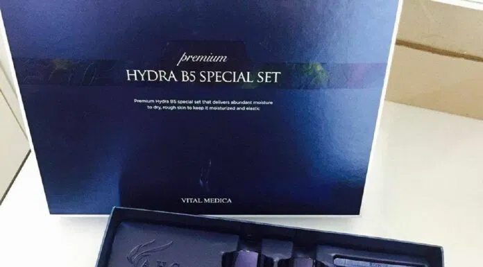 Dòng các sản phẩm chăm sóc da Hydra B5 được các chị em phụ nữ Hàn vô cùng yêu thích. (Nguồn: Internet) Dòng các sản phẩm chăm sóc da Hydra B5 được các chị em phụ nữ Hàn vô cùng yêu thích. (Nguồn: Internet)