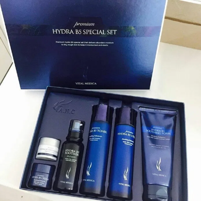 Dòng các sản phẩm chăm sóc da Hydra B5 được các chị em phụ nữ Hàn vô cùng yêu thích. (Nguồn: Internet) Dòng các sản phẩm chăm sóc da Hydra B5 được các chị em phụ nữ Hàn vô cùng yêu thích. (Nguồn: Internet)