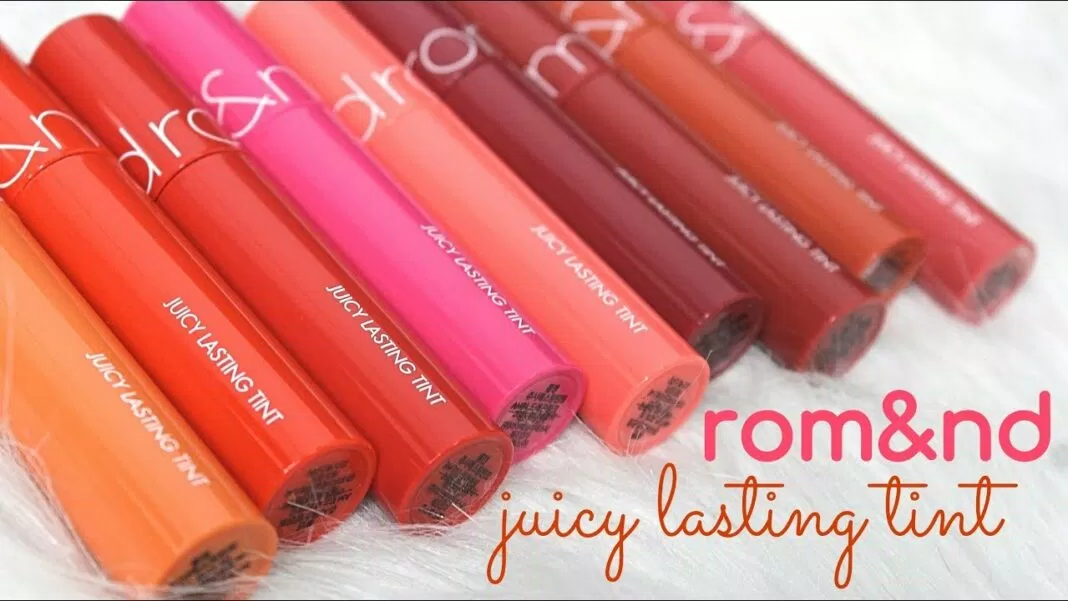 Bộ sưu tập son Romand Juicy Lasting Tint (nguồn: Internet)
