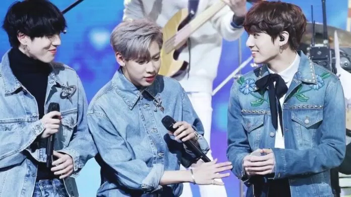 Bam Bam chia sẻ rằng trong nhóm chat của các chàng trai thì Mingyu sẽ là người khuấy động không khí cho cả hội (Ảnh: Twitter)
