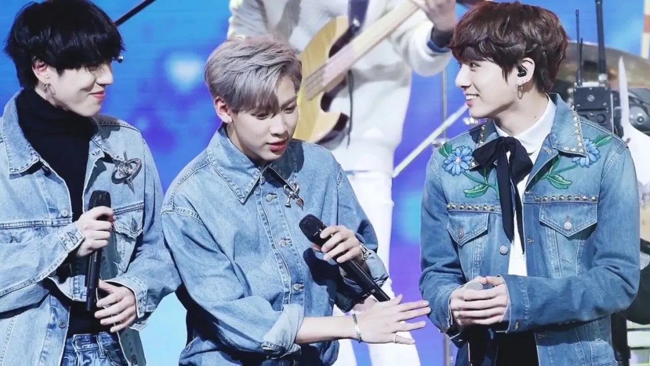 Bam Bam chia sẻ rằng trong nhóm chat của các chàng trai thì Mingyu sẽ là người khuấy động không khí cho cả hội (Ảnh: Twitter)