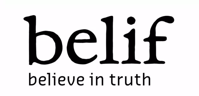 Logo thương hiệu mỹ phẩm Belif.