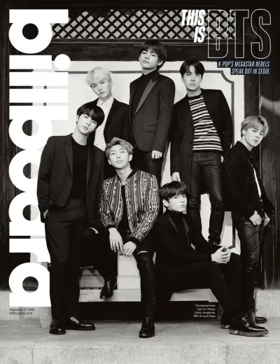 Ảnh BTS trên bìa tạp chí BILLBOARD