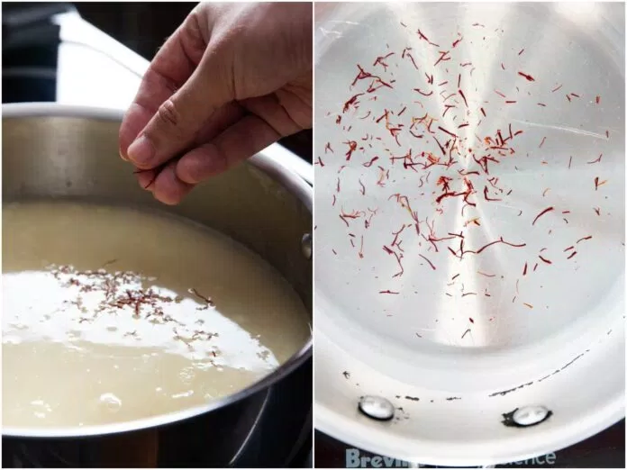 Cháo saffron