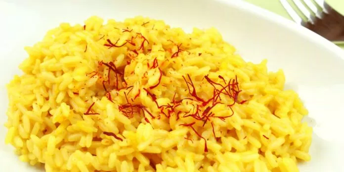 Cơm saffron Cơm saffron