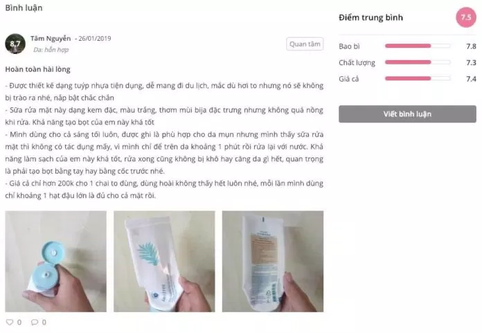 Khách hàng cảm thấy hài lòng với sản phẩm