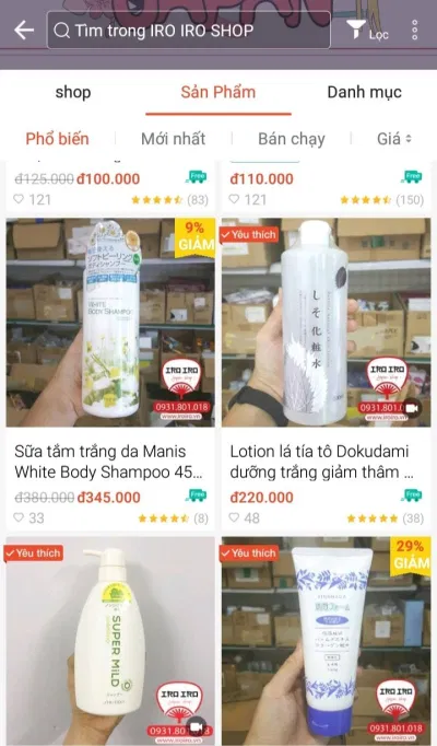 Đây là thiên đường mỹ phẩm Nhật Bản đấy nhé (Nguồn: Iro Iro) Đây là thiên đường mỹ phẩm Nhật Bản đấy nhé (Nguồn: Iro Iro)