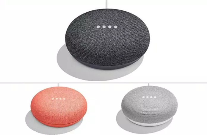 Kích thước và màu sắc của Google Home Mini