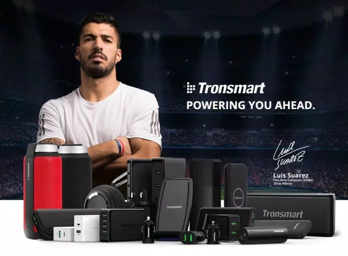 Luis Suárez là đại sứ thương hiệu của Tronsmart