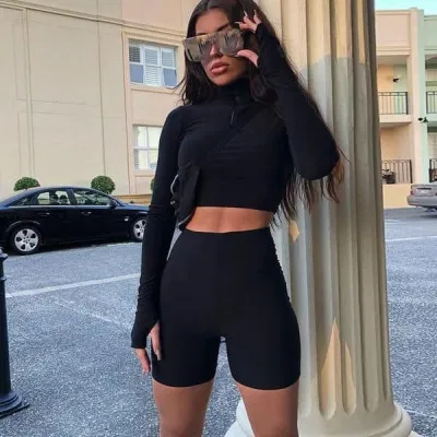 Quần biker short