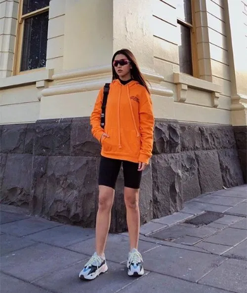 Quỳnh Anh Shyn chứng tỏ khả năng bắt mốt khi là hot girl đầu tiên thử nghiệm trào lưu này quần đùi