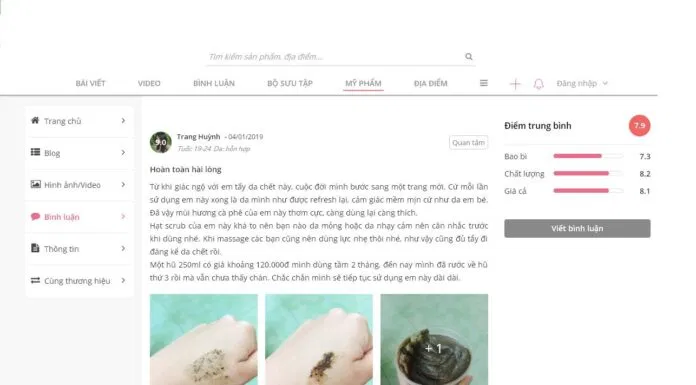 Khách hàng hoàn toàn hài lòng khi sử dụng sản phẩm (Nguồn: BlogAnChoi).