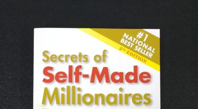 Ảnh bìa trước cuốn sách Secrets Of Self Made Millionaires (ảnh: internet).