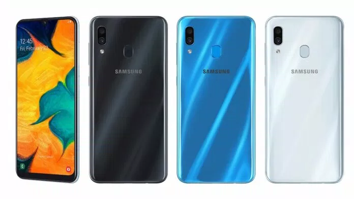 Camera kép trên Galaxy A30