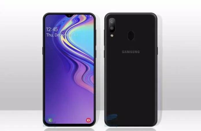 Thiết kế màn hình Infinity-V đẹp đẽ của Galaxy M20