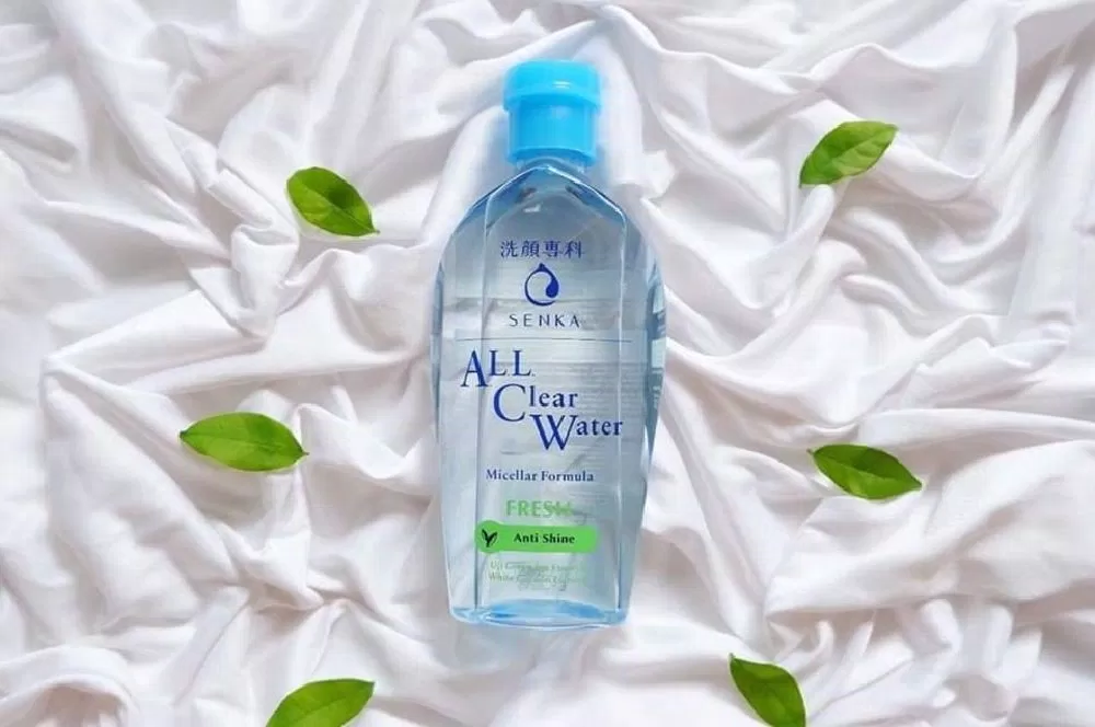 Review nước tẩy trang Senka All Clear Water Fresh: Da sạch thoáng, mát mịn