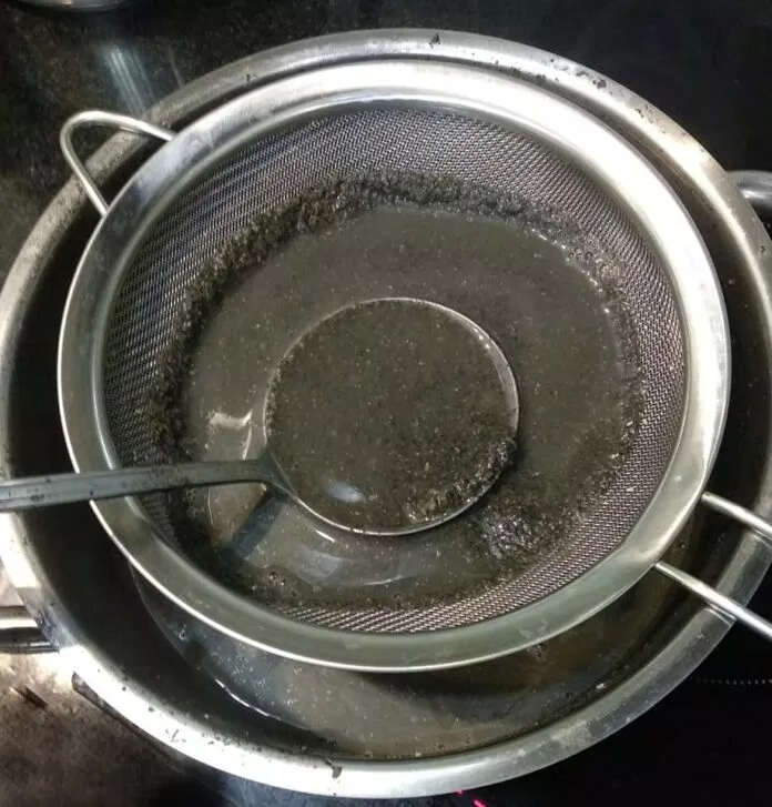 Sữa mè đen
