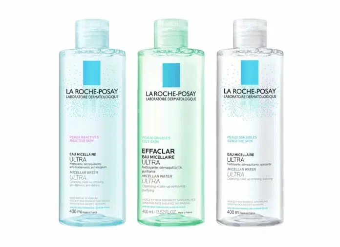 LA ROCHE-POSAY Micellar Water Ultra cũng có 3 dòng đại diện cho 3 loại da khác nhau. (Nguồn ảnh: Internet)