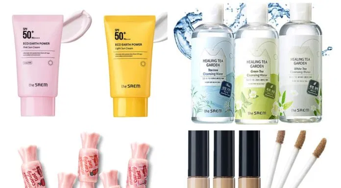 Một số sản phẩm nổi bật được biết đến rộng rãi của The SAEM (nguồn: BlogAnChoi)