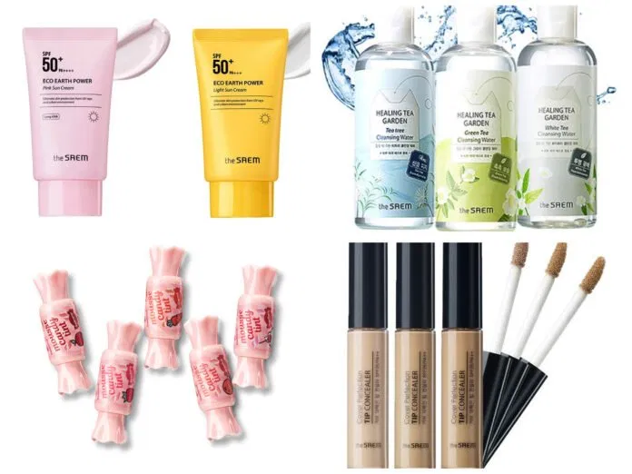 Một số sản phẩm nổi bật được biết đến rộng rãi của The SAEM (nguồn: BlogAnChoi)