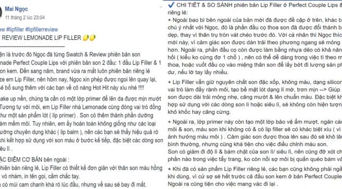 Đánh giá của khách hàng Mai Ngọc