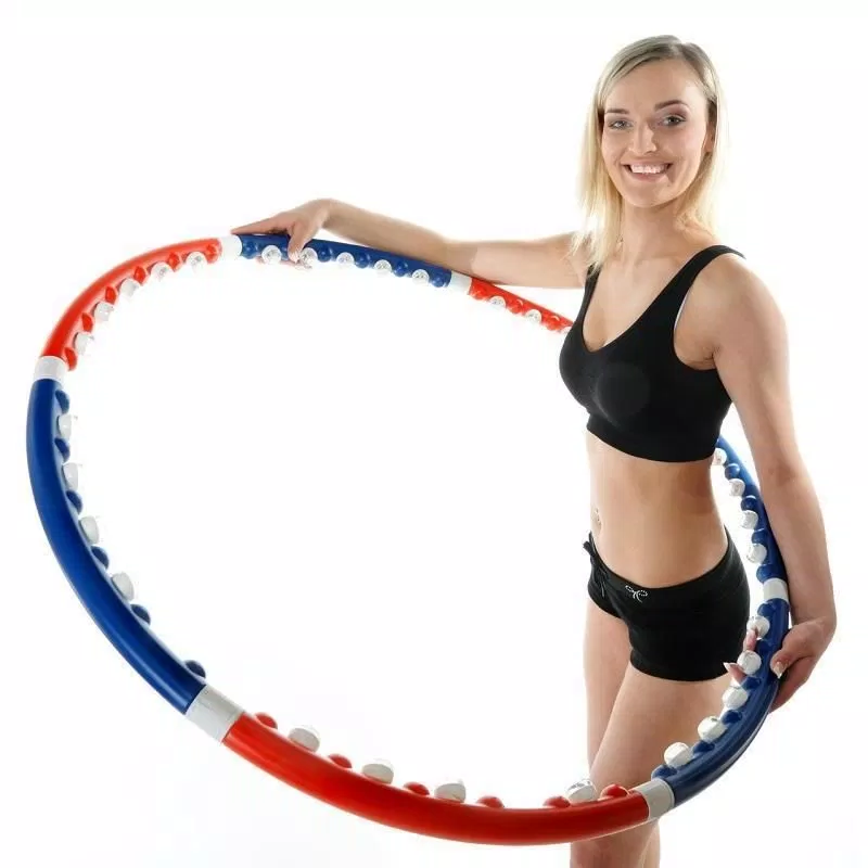 Chiếc vòng tập này còn có tác dụng massage cơ thể Chiếc vòng tập này còn có tác dụng massage cơ thể