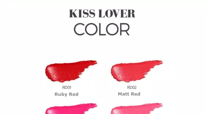 bảng màu son Kiss Lover Style Matte