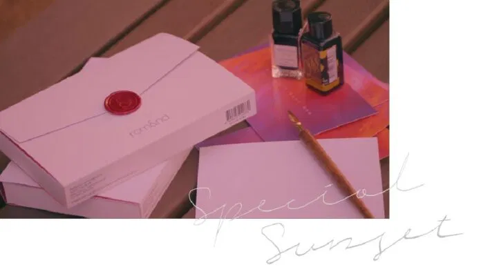 Thiết kế hộp giấy là một bức thư tình thơ mộng (nguồn: Internet)