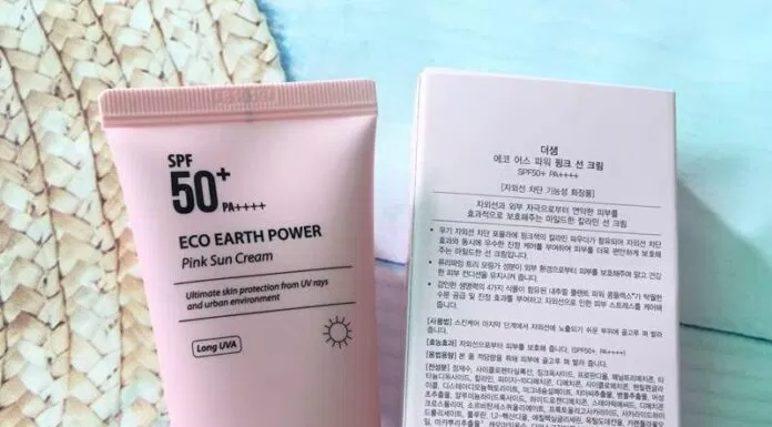 The SAEM Eco Earth Power Pink SPF 50+ PA++++