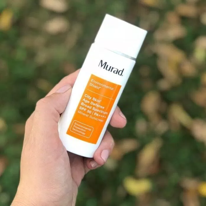 Kem chống nắng Murad City Skin Age Defense Broad Spectrum SPF 50 PA++++