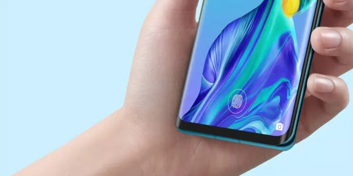 Cảm ứng vân tay trên màn hình của P30 pro