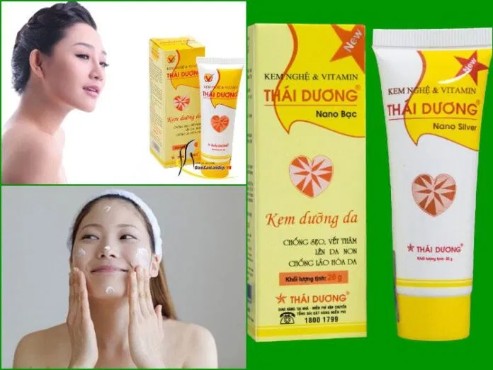 Công dụng kì diệu của kem nghệ Thái Dương