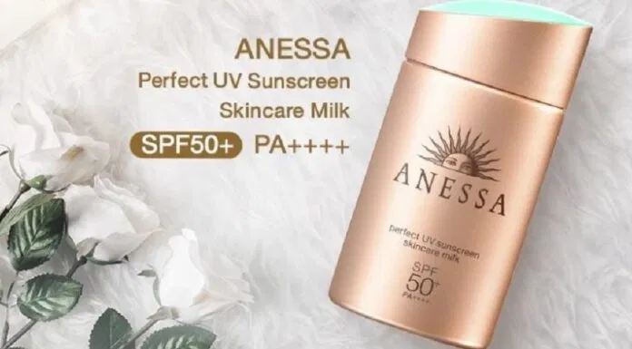 Kem chống nắng Anessa Perfect UV Sunscreen Aqua Booster SPF50+ PA++++
