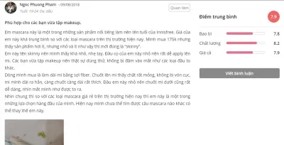 Đánh giá của khách hàng tại Sheis