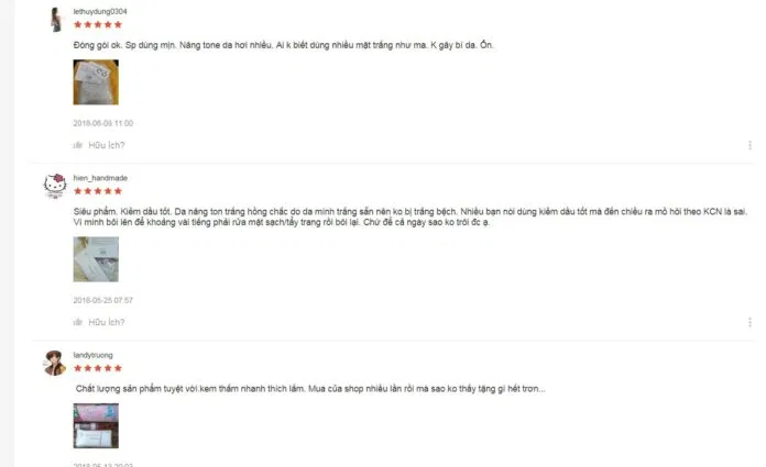 Đánh giá của khách hàng trên Shopee. (nguồn: BlogAnChoi)