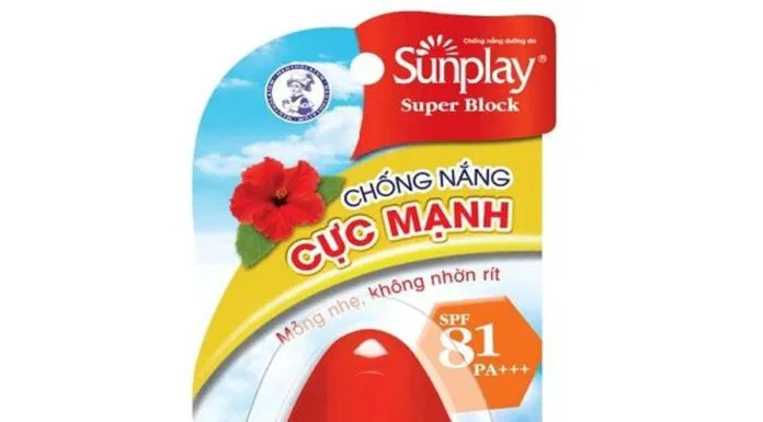 Kem chống nắng Sunplay Super Block SPF81 PA++++