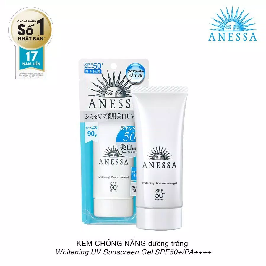 Kem Chống Nắng Dưỡng Trắng Da Anessa Whitening UV 