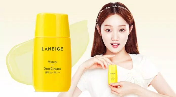 Review kem chống nắng dưỡng ẩm Laneige Watery Sun Cream SPF50+ PA++++ - BlogAnChoi