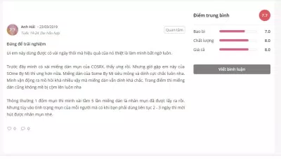 Đánh giá của khách hàng tại Sheis