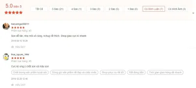 Khách hàng dùng son Glam Rock Misty Rose 3