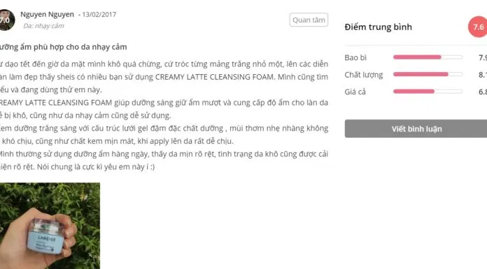 Đánh giá của khách hàng tại Sheis