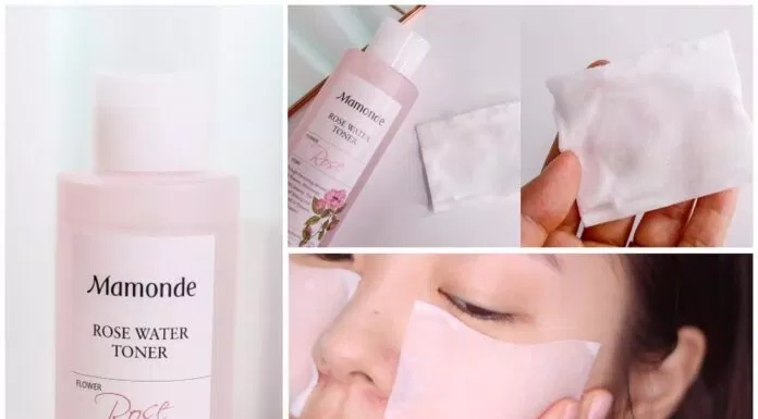Phương pháp lotion mask từ nước hoa hồng Mamonde giúp cấp ẩm vượt trội