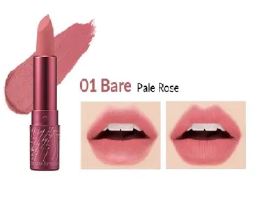 màu Bare của son Glam Rock Misty Rose 2