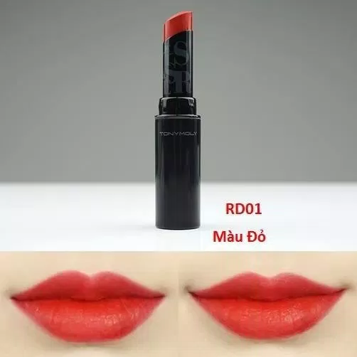 Màu đỏ RD01 chuẩn của kiss lover style matte cực quyến rũ