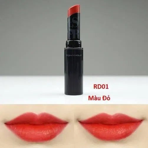 Màu đỏ RD01 chuẩn của kiss lover style matte cực quyến rũ