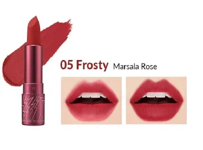 Màu Frosty của son Glam Rock Misty Rose 2